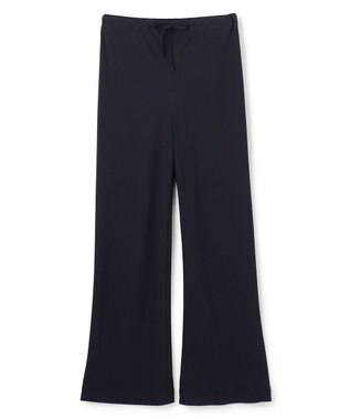 BEIGE， FLEUR / ドレープ イージーワイドパンツ Navy