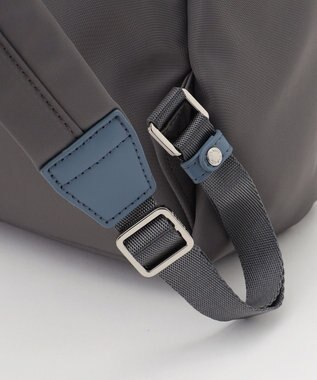 Y'SACCS 【ムック本掲載】ブロックモチーフリュックサック ブルー【web限定カラー】