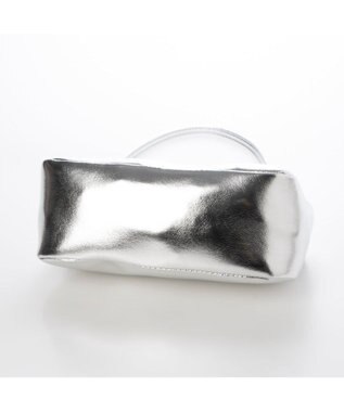 UNBILLION カシュカシュ cachecache / ミニキューブポーチ付きショルダー シルバー