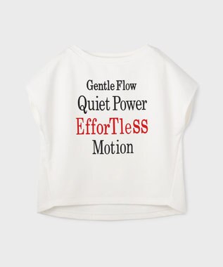 GRACE CONTINENTAL ルーズロゴTシャツ ホワイト