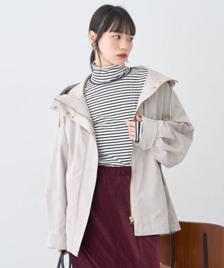 earth music&ecology マルチウェイマウンテンパーカー Beige