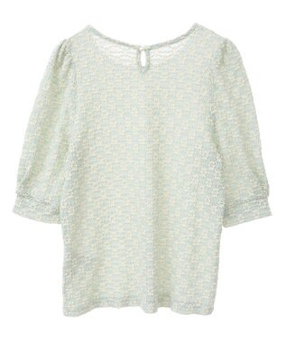 earth music&ecology ＳＥＴ２点フラワープルオーバー＋チュールビスチェ Mint