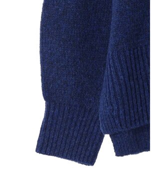 AMERICAN HOLIC サイドスリット袖ボリュームニットプルオーバー Blue