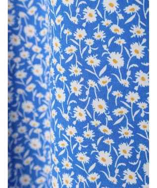 earth music&ecology ちょっとレトロなワンピース Blue