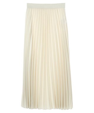 Green Parks プリーツスカート Ivory