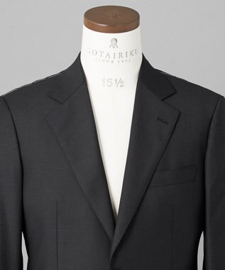 GOTAIRIKU シワになりにくい【御幸毛織/みゆきけおり】Superior160s  3ピーススーツ（グレー） グレー系