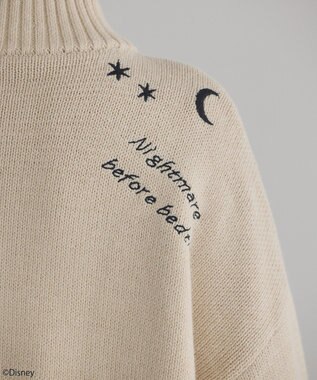 earth music&ecology ナイトメア／ダブルジップニットカーディガン Ecru