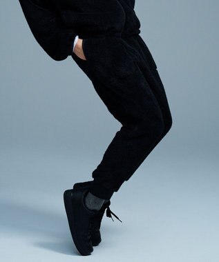 UNFILO MENS MOVE TEX フリースパンツ ブラック系