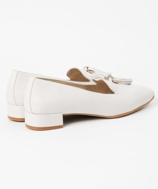 BONTRE 【BONTRE/ボントレ】レザータッセルローファー/30451-RS アイボリー