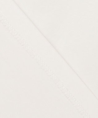 自由区 【洗える】レースエッジフレアスリーブ トップス オフ