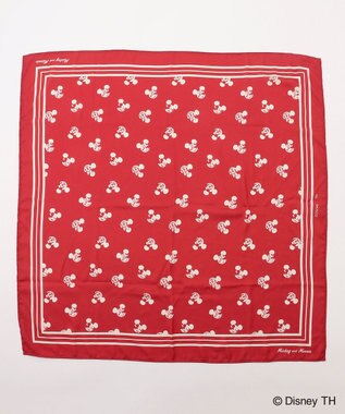 ANY 【ディズニー】ミッキーマウス/ミッキーマウス＆ミニーマウススカーフ レッド