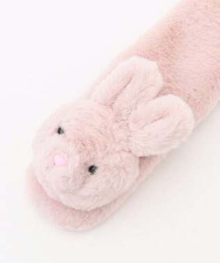 ANY KIDS アニマルマフラー ピンク（ウサギ）