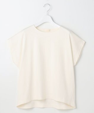 ANY SIS L 【シルクタッチさら魅せTシャツ】後ろコクーン プルオーバー