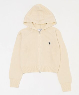 WEGO 【新色追加】別注USPOLOWZIPニットPK ホワイトアイボリー