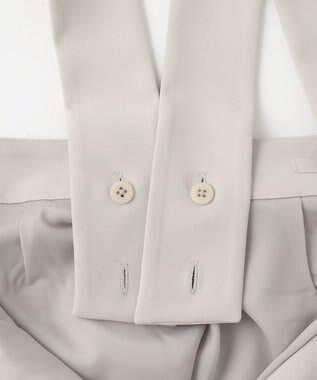 ICB 【洗える】ライトダブルクロス ジャンパースカート トープ系