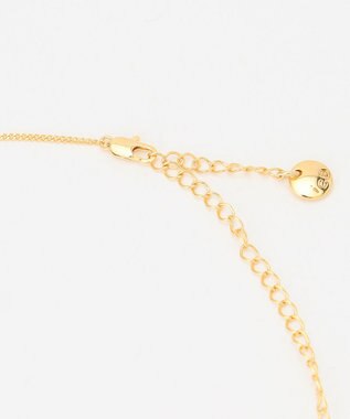 ICB ツイストスクエアネックレス ゴールド系