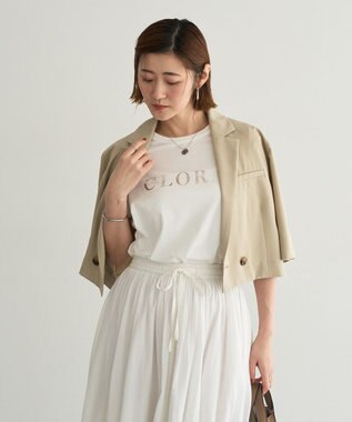 YECCA VECCA 【接触冷感】ロゴTee Silver