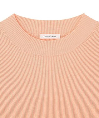 Green Parks 袖口金釦リブニットプルオーバー Pink