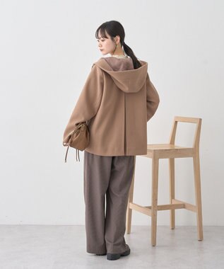 earth music&ecology 【2WAY】ウエストタブタックパンツ Check