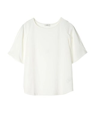 earth music&ecology タックスリーブＴ Off White