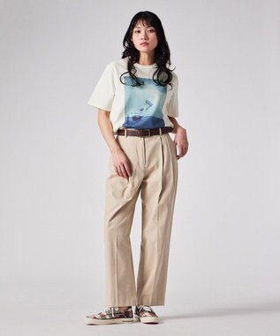 Paul Smith Paul Smith Loves Barbour Scoop Tシャツ オフホワイト