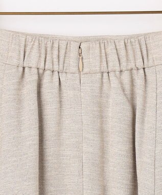 組曲 S ライトリネンライクフレア スカート ベージュ系