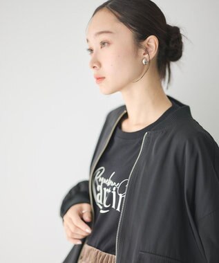 earth music&ecology アウトポケットＭＡ－１ Black