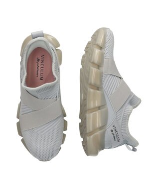 Bridget Birkin 【VINCULUM】エラスティックコラボスニーカー ライトグレー雑材