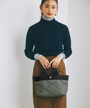 TOPKAPI 【Breath TOPKAPI】RIPPLE リプル キルティング B5 トートバッグ / 撥水 / 軽量 カーキ