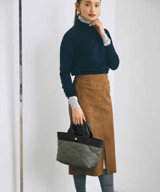 TOPKAPI 【Breath TOPKAPI】RIPPLE リプル キルティング B5 トートバッグ / 撥水 / 軽量 カーキ