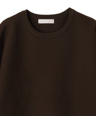 UNFILO 【一部店舗限定】BEAUTY FORM KNIT ハーフスリーブ ブラウン