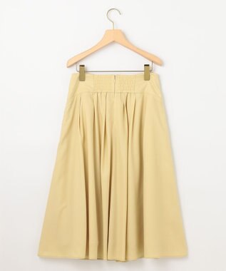 組曲 タックフレアカラースカート ドライイエロー系