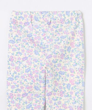 ANY KIDS 総柄フルレングス レギンス ネコ×花柄