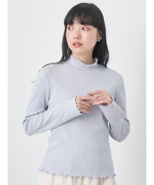 earth music&ecology ラメハイネックプルオーバー