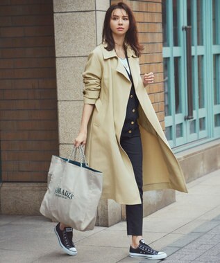 23区 S 【洗える】テンセルストレッチ Vネック カーディガン ブラック系