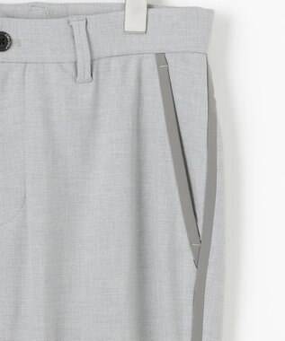 23区GOLF 【MEN】【ストレッチ】サイドライン入りストレートパンツ ライトグレー系