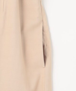 Feroux 【洗える】バックリボン オールインワン ベージュ系