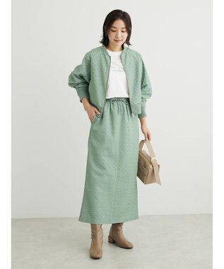 Green Parks ＫＢＦ　キルティングブルゾン Off White