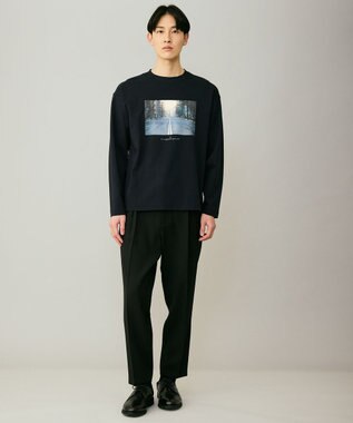 UNFILO MENS 【男女兼用】3シーズンスウェット フォトTEE ネイビー