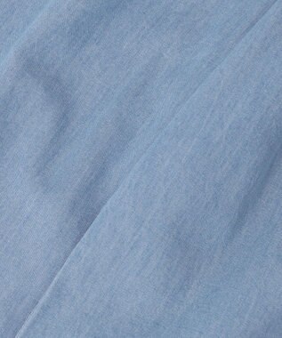 ANY KIDS シャンブレー ガウチョパンツ ブルー