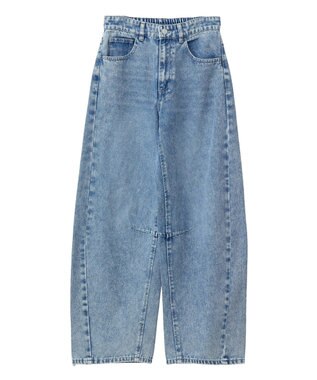 Green Parks ・ＥＬＥＮＣＡＲＥ　ＤＵＥ　デニムバレルレッグパン Black