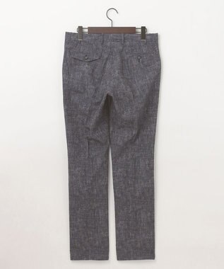 JOSEPH ABBOUD 【ウエストも伸びる！】ライトウェーブ パンツ グレー系1