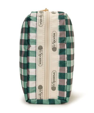 LeSportsac EXTRA LARGE RECTANGULAR COSMETIC/フォレストギンガム フォレストギンガム