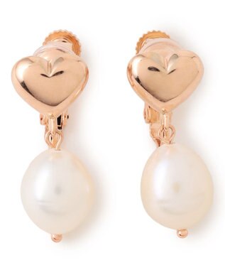 TOCCA FULL HEART EARRINGS イヤリング ローズ系