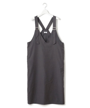 J.PRESS YORK STREET 【WOMEN】ジャンバースカート グレー系