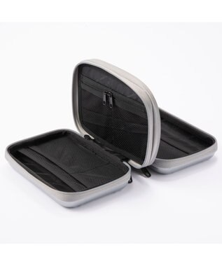 ZERO HALLIBURTON ポリカーボネイト カートポーチ ゴルフポーチ 82045 ヘアラインシルバー