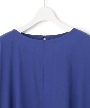 J.PRESS YORK STREET 【WOMEN】ドルマンワンピース ブルー系