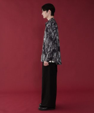 WEGO アムンゼンパターンBIGシャツ（LS） 柄3