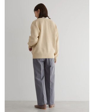 AMERICAN HOLIC エコカルットクルーネックカーディガン Ivory