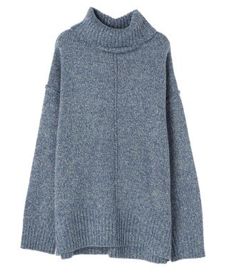 CRAFT STANDARD BOUTIQUE センタータックニットプルオーバー Blue